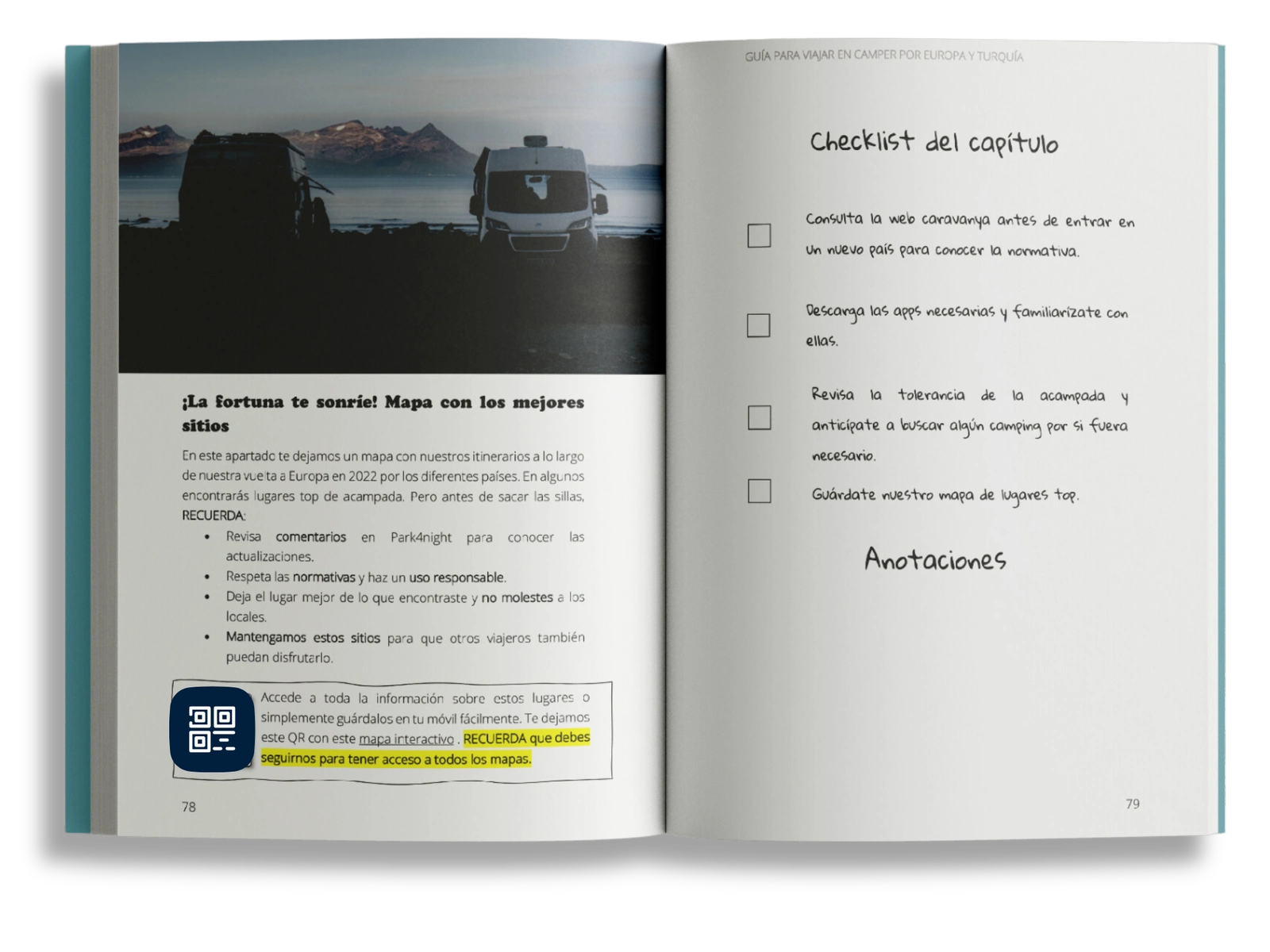 rutas para guia viajar europa furgoneta autocaravana