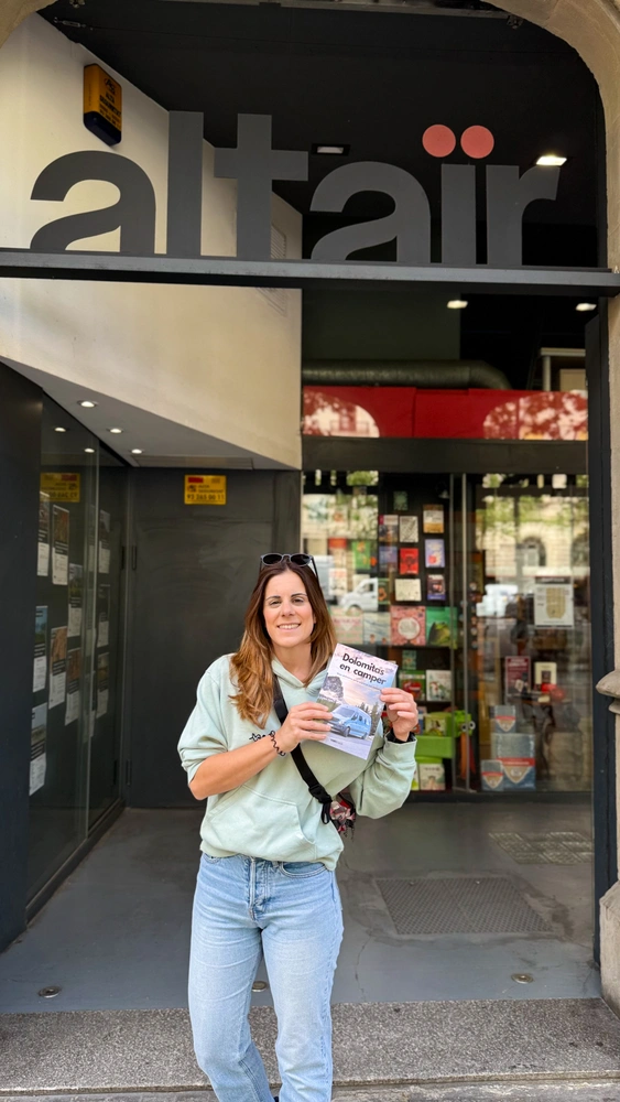 guia dolomitas en camper altair libreria