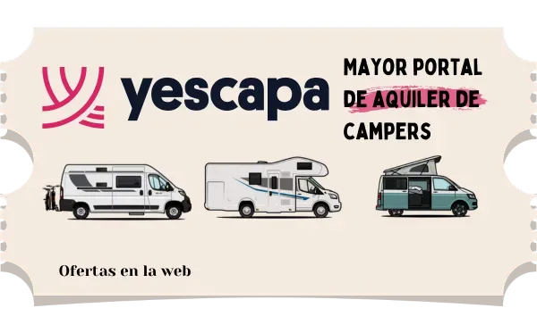 codigo descuento alquilar furgoneta autocaravana yescapa
