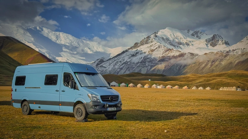 manta camper glassy invierno