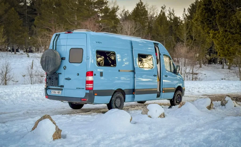 accesorios frio invierno furgoneta camper autocaravana
