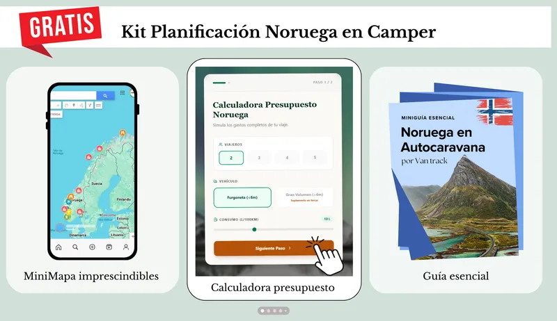 noruega planificar viaje furgoneta camper autocaravana