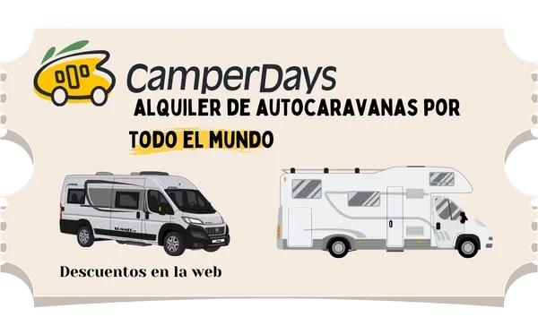 codigo descuento alquiler camper days camperdays