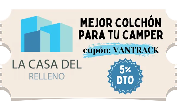 Descuento casa del relleno colchon camper