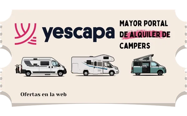 codigo descuento yescapa alquiler autocaravana madrid